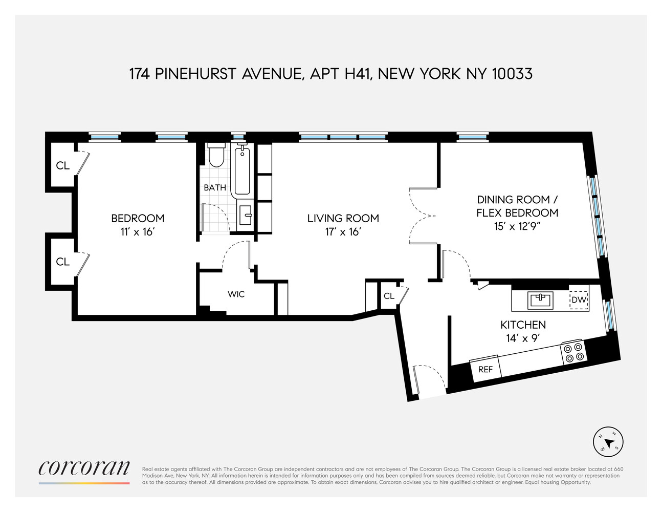 #2 photo, 116 PINEHURST Avenue, मैनहटन Hudson Heights , NY 10033