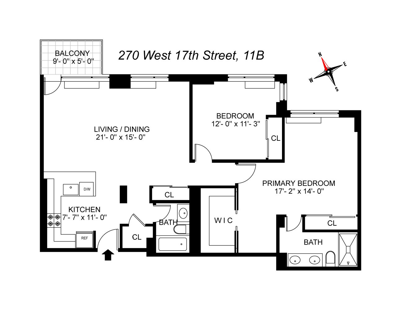 #2 photo, 270 W 17th Street, Chelsea , NY 10011