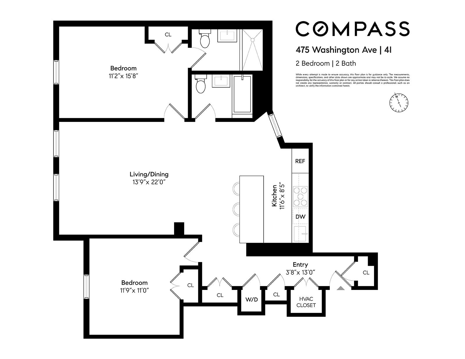 #2 photo, 475 Washington Avenue, הברונקס Clinton Hill , NY 11238