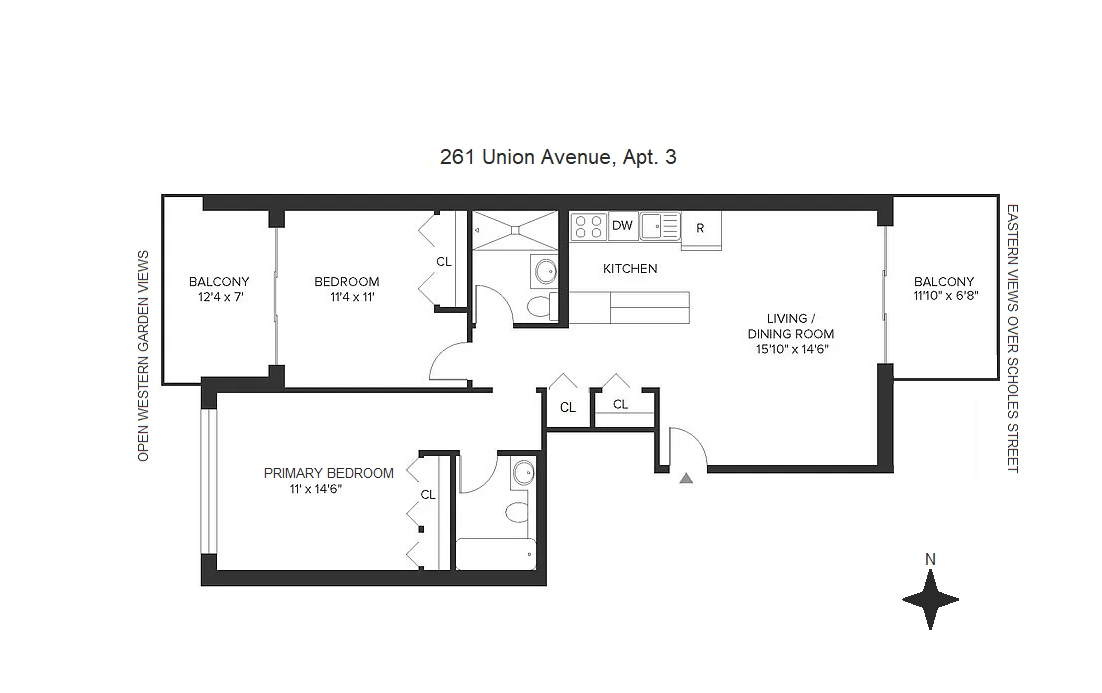 #2 photo, 261 Union Avenue, Williamsburg , NY 11211