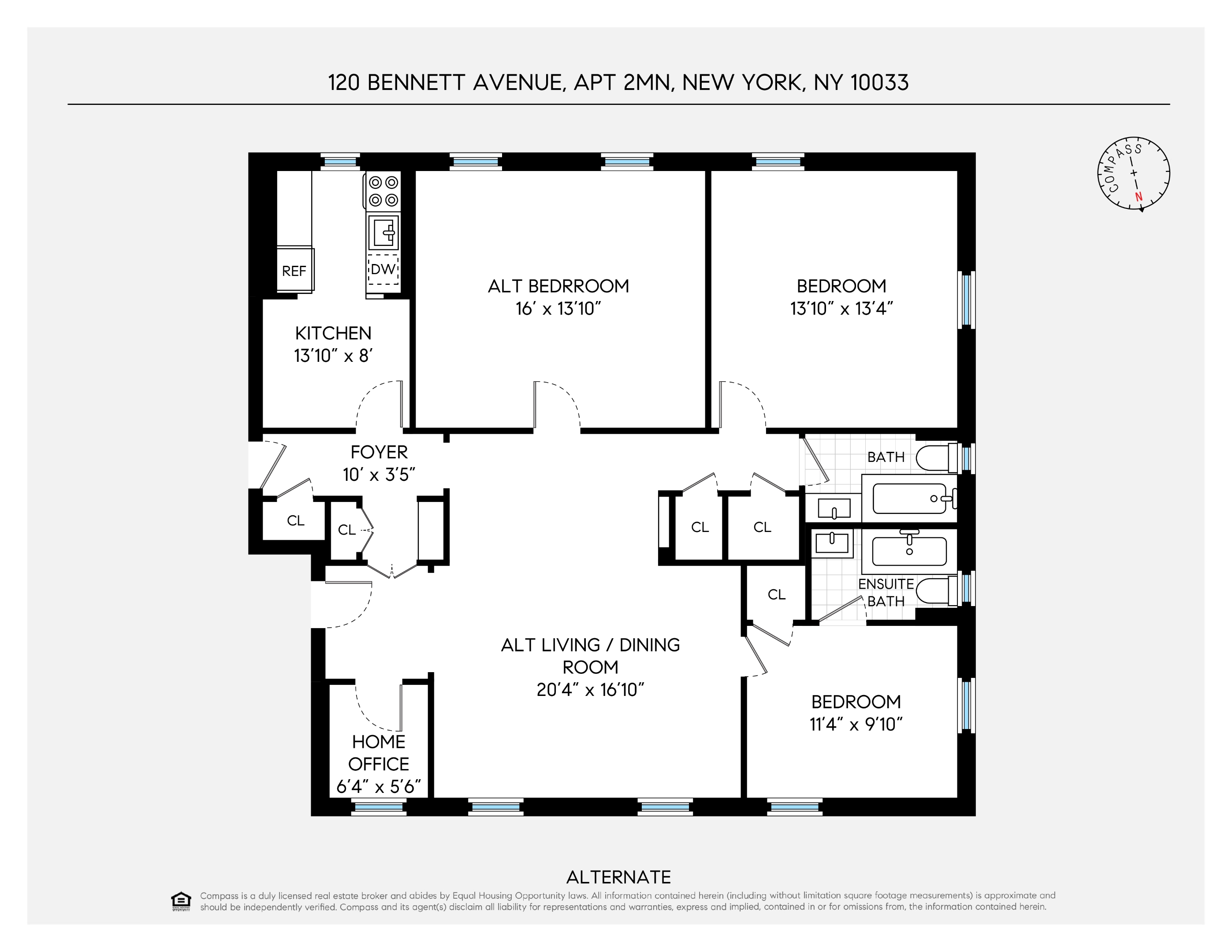 #3 photo, 120 Bennett Avenue, मैनहटन Hudson Heights , NY 10033