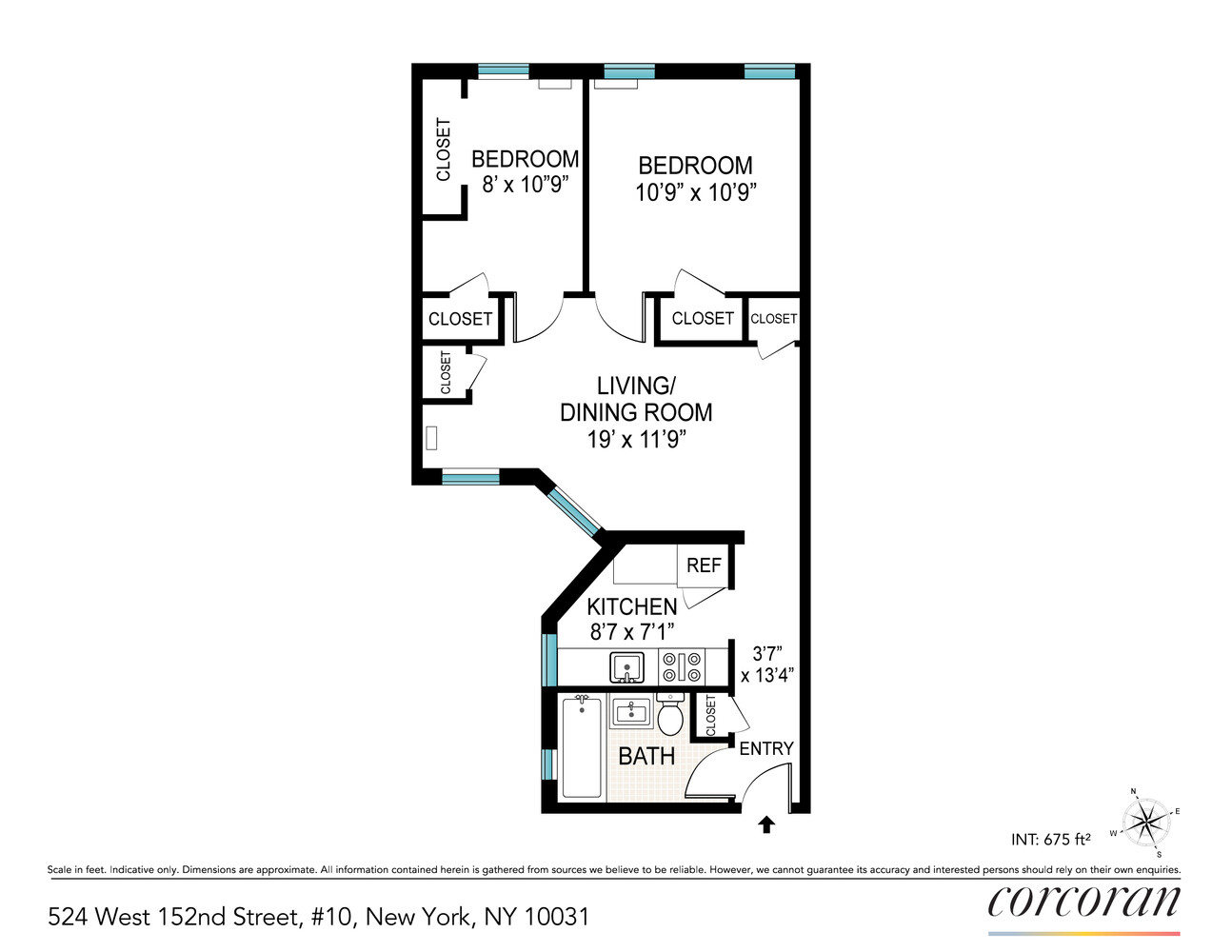 #2 photo, 524 W 152ND Street, مانهاتن Hamilton Heights , NY 10031