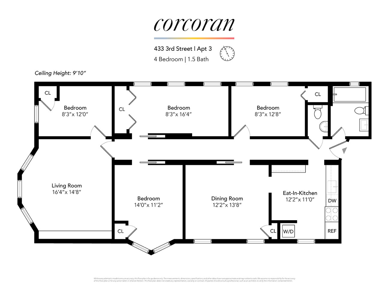 #2 photo, 433 3RD Street, ब्रुकलीन Park Slope , NY 11215