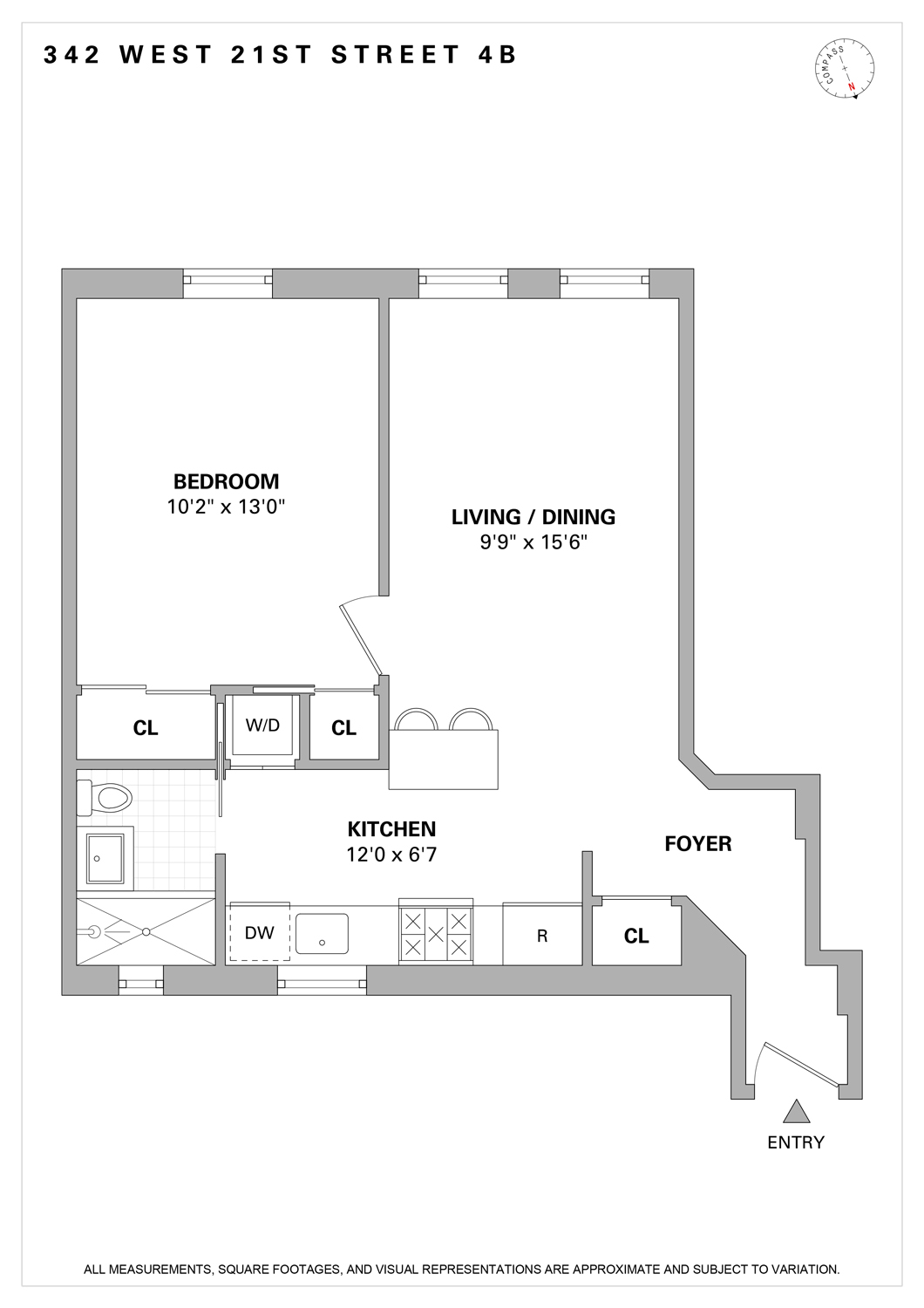 #2 photo, 342 W 21st Street, 曼哈顿 Chelsea , NY 10011