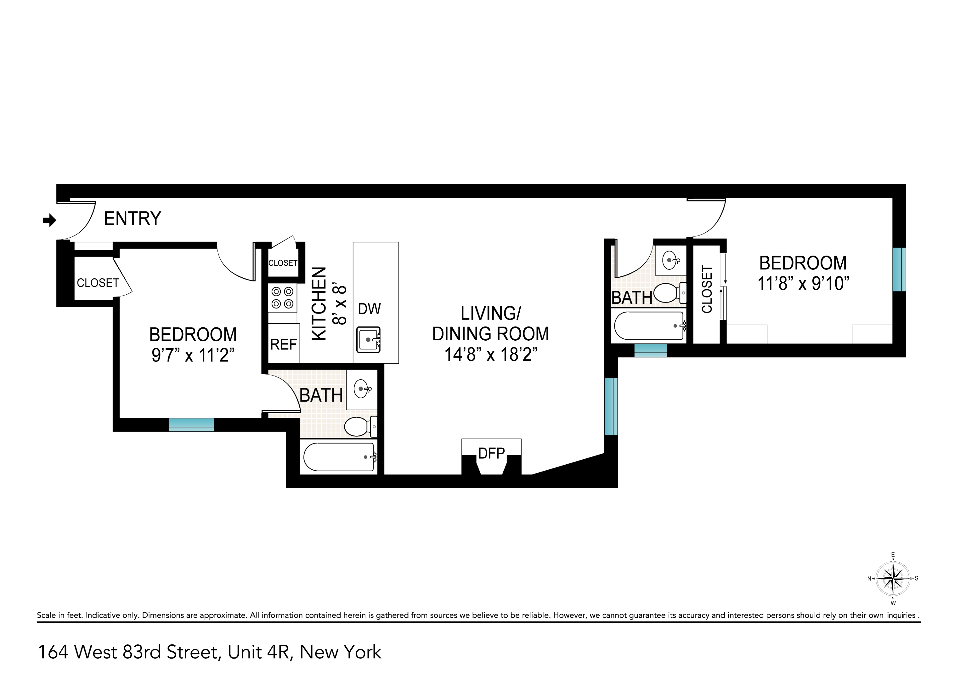 #2 photo, 164 W 83rd Street, مانهاتن Upper West Side , NY 10024