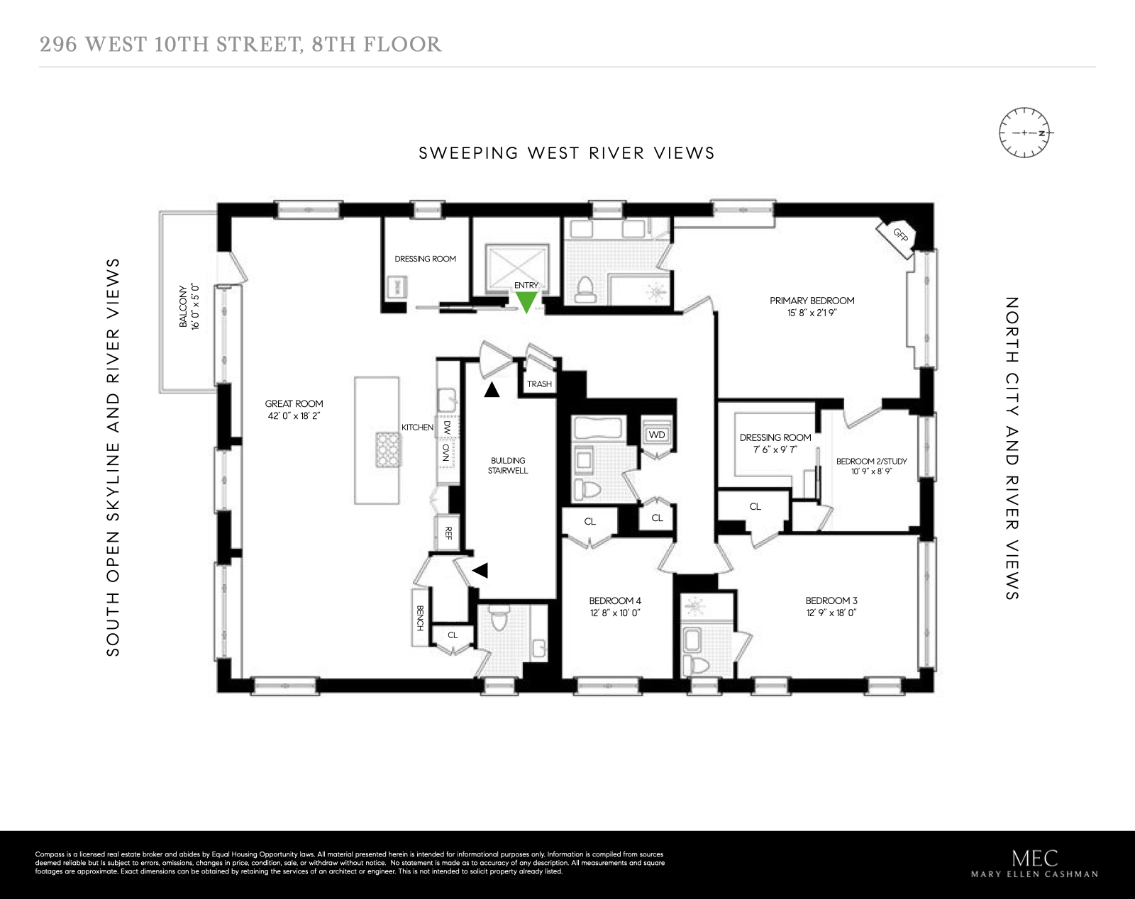 #2 photo, 296 W 10th Street, West Village , NY 10014