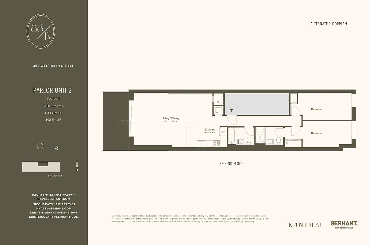 #3 photo, 254 W 88TH Street, 曼哈頓 Upper West Side , NY 10024