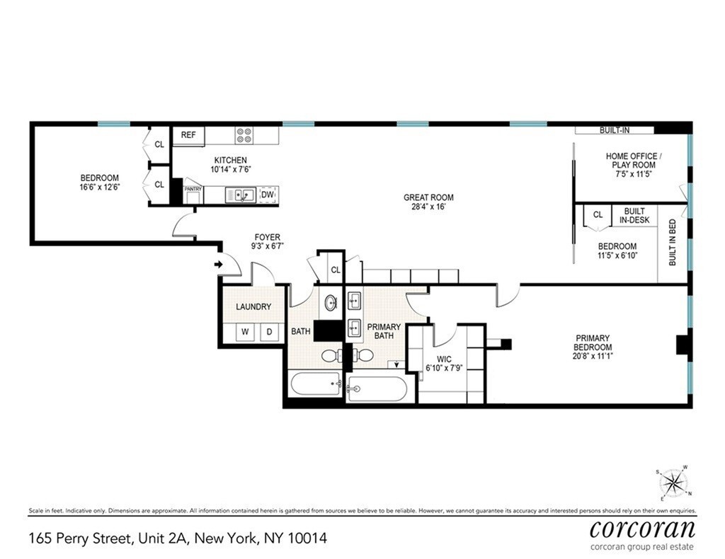 #2 photo, 165 PERRY Street, मैनहटन West Village , NY 10014