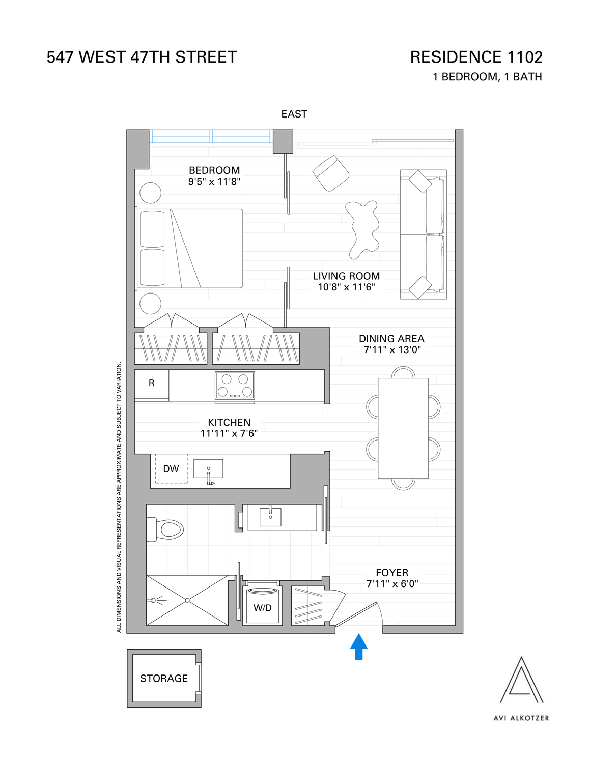 #2 photo, 547 W 47th Street, Hell's Kitchen , NY 10036