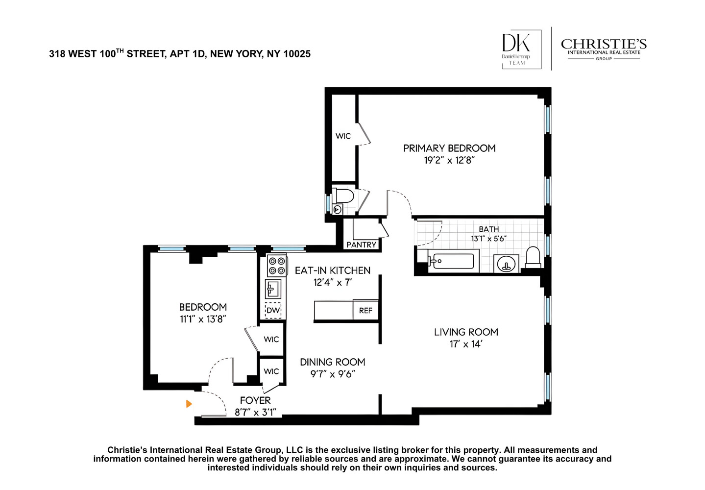 #2 photo, 318 W 100TH Street, Upper West Side , NY 10025