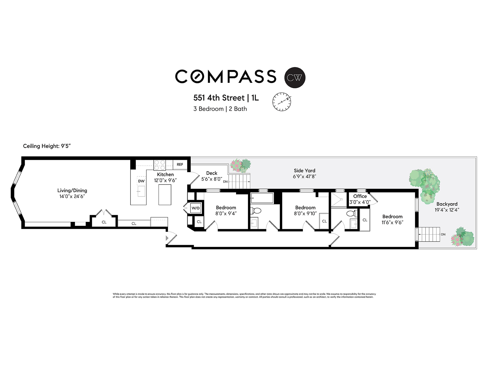 #2 photo, 551 4th Street, ব্রুকলিন Park Slope , NY 11215