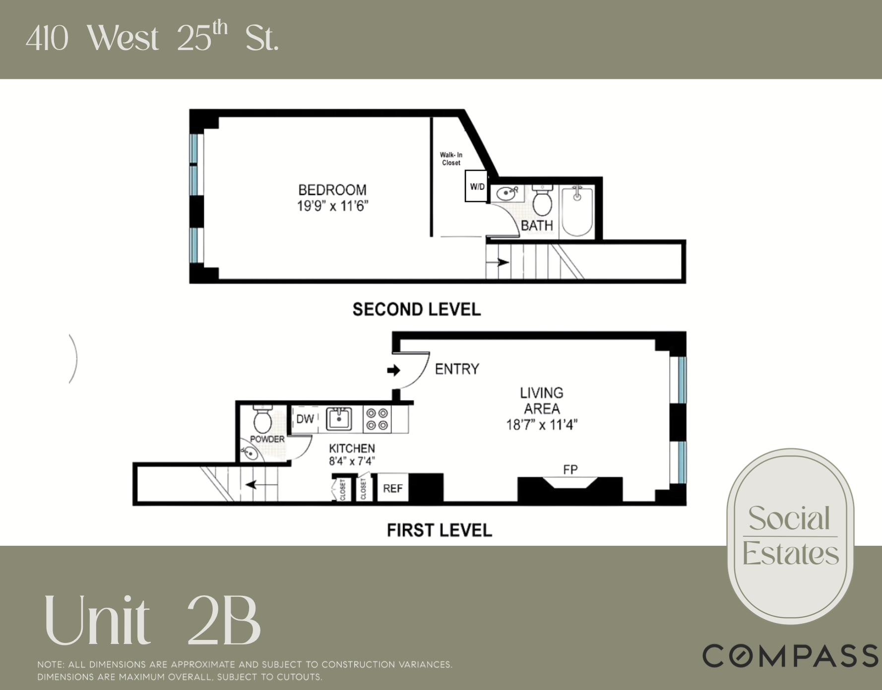 #2 photo, 410 W 25th Street, ম্যানহাটন Chelsea , NY 10001