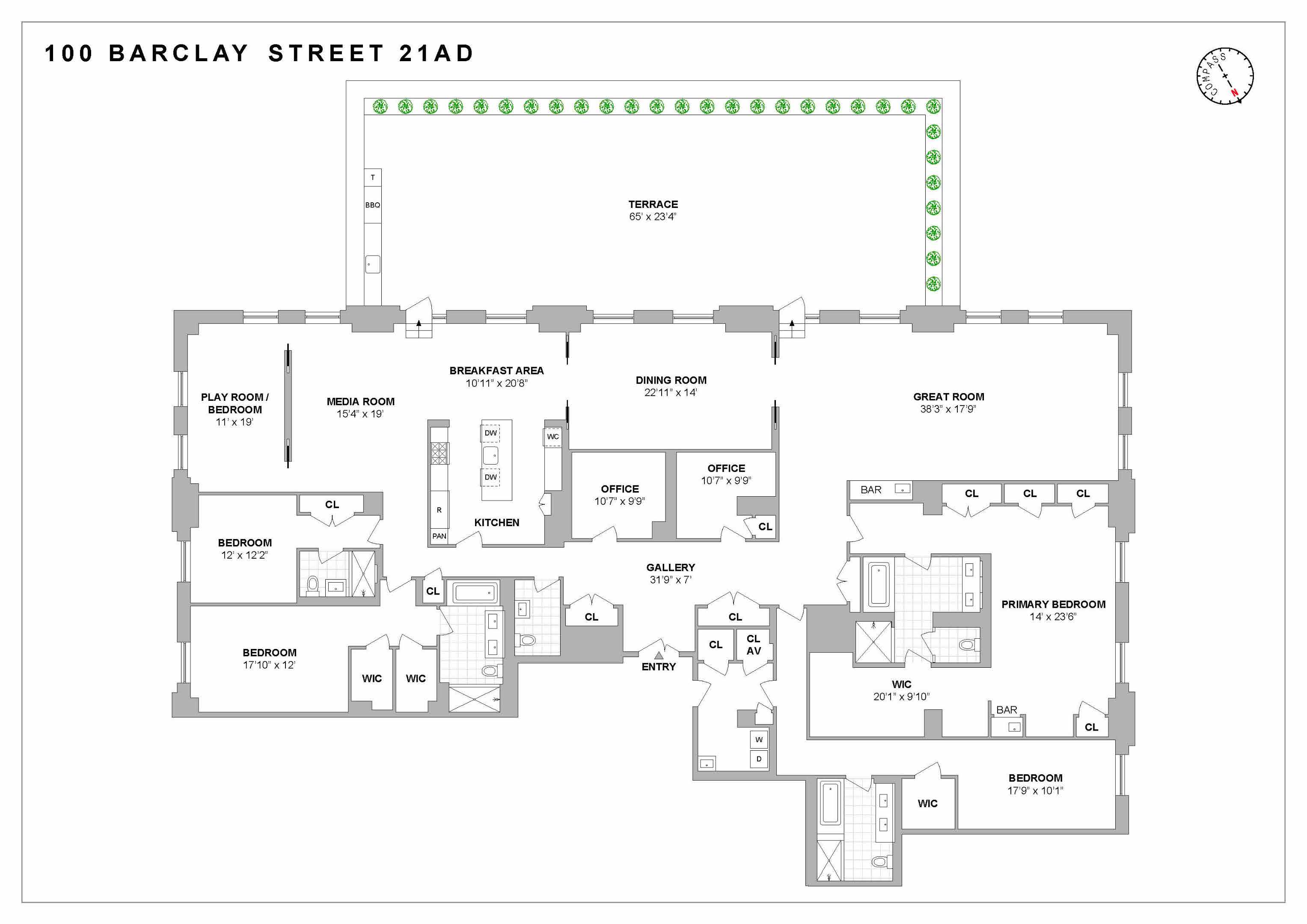 #2 photo, 100 Barclay Street, Tribeca , NY 10007