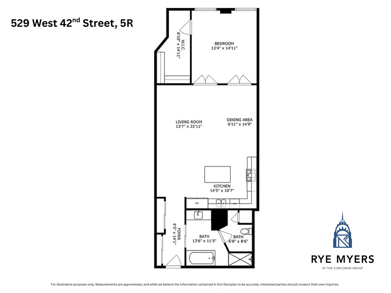 #2 photo, 529 W 42ND Street, ম্যানহাটন Hell's Kitchen , NY 10036