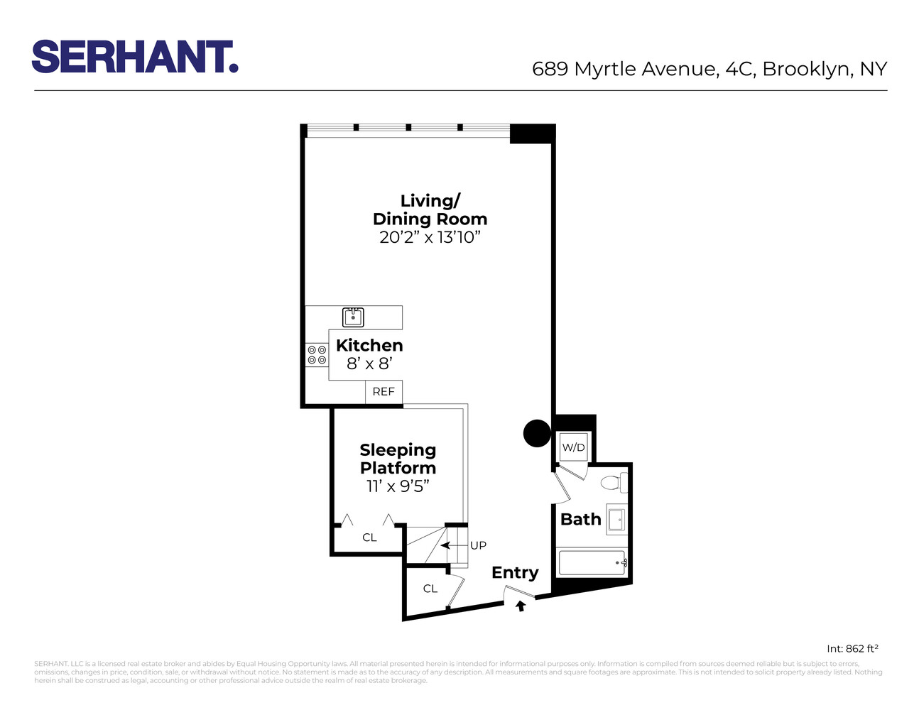 #2 photo, 689 MYRTLE Avenue, ব্রুকলিন Bedford-Stuyvesant , NY 11205