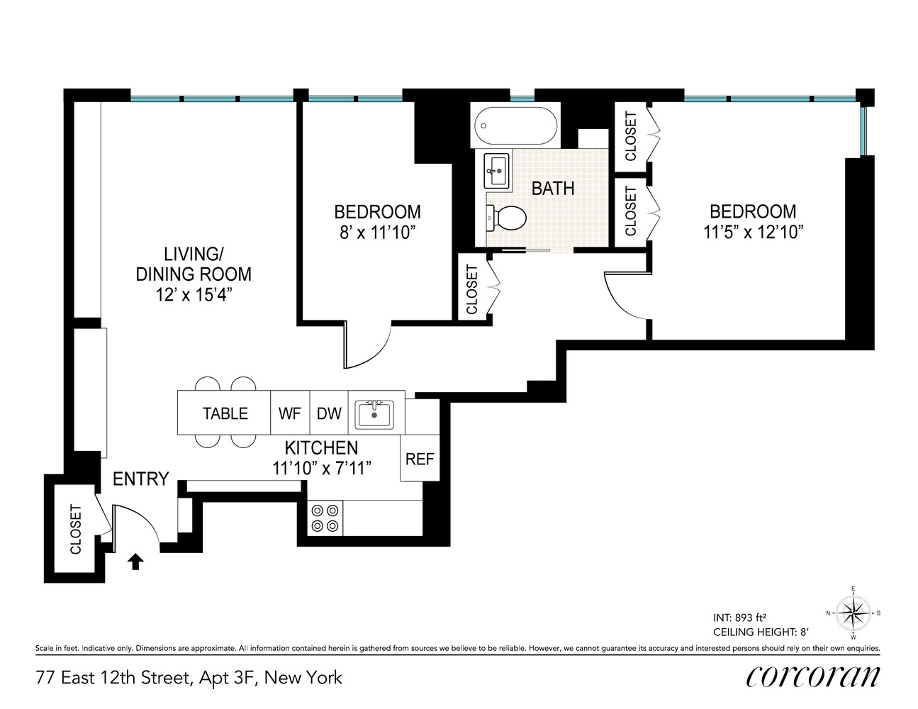 #2 photo, 77 E 12TH Street, ম্যানহাটন Greenwich Village , NY 10003