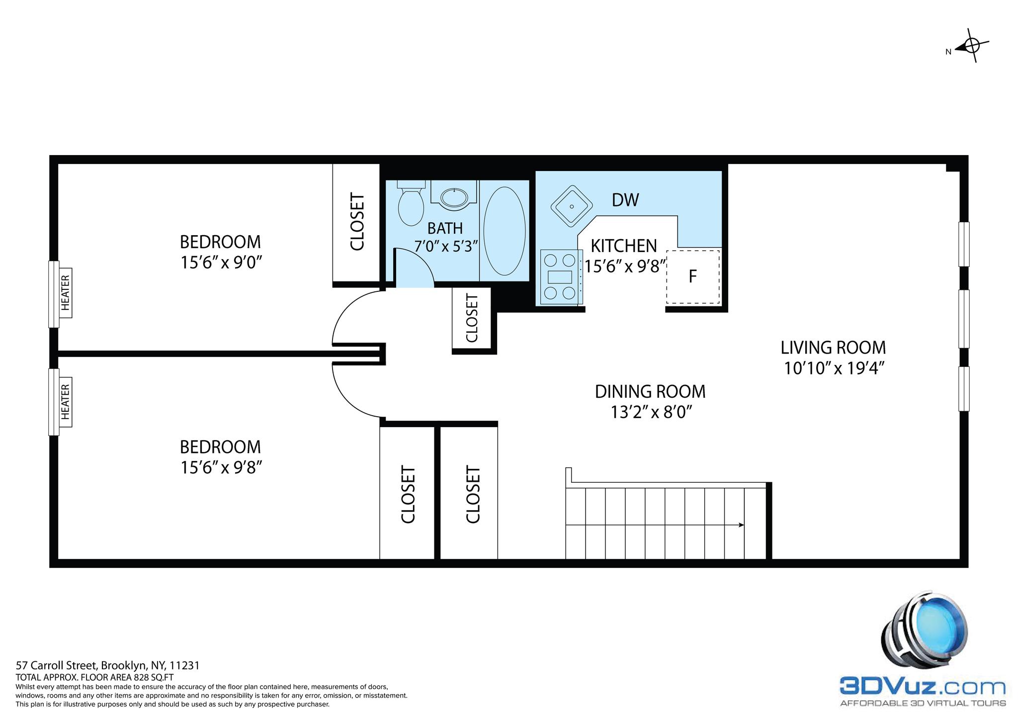 #2 photo, 57 Carroll Street, Carroll Gardens , NY 11231