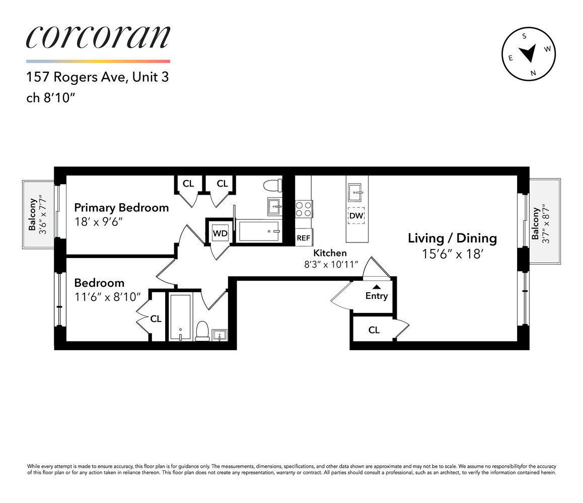 #2 photo, 157 ROGERS Avenue, 布鲁克林 Crown Heights , NY 11216