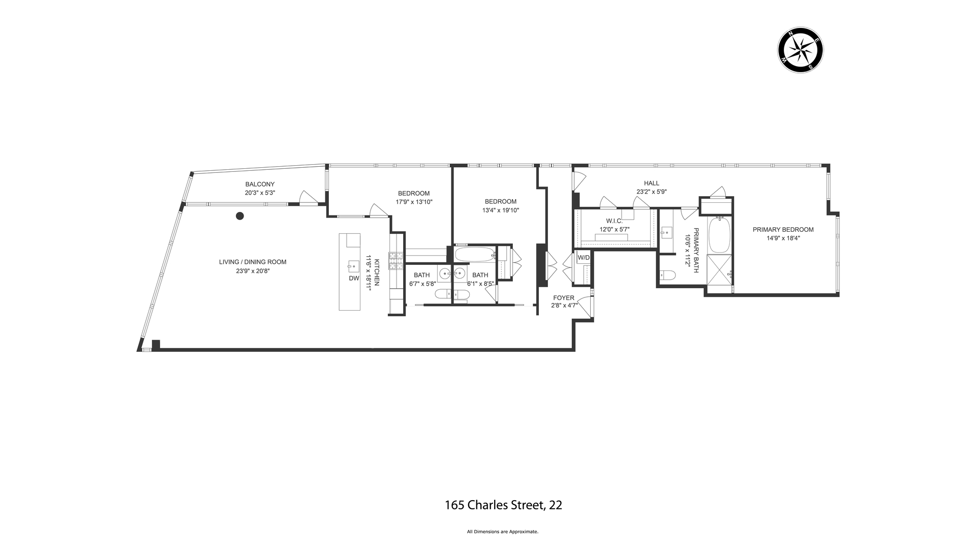 #2 photo, 165 CHARLES Street, ম্যানহাটন West Village , NY 10014