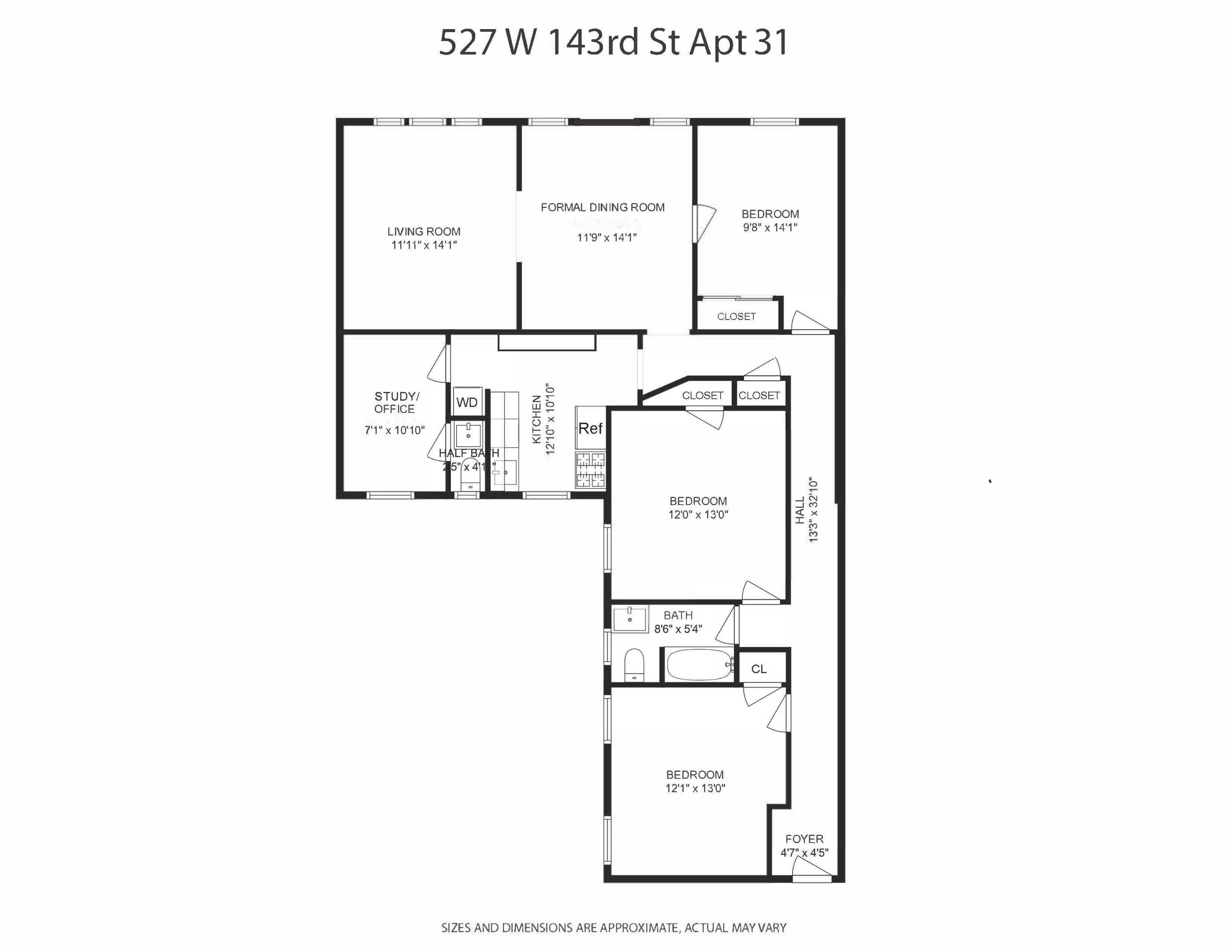 #2 photo, 527 W 143rd Street, ম্যানহাটন Hamilton Heights , NY 10031