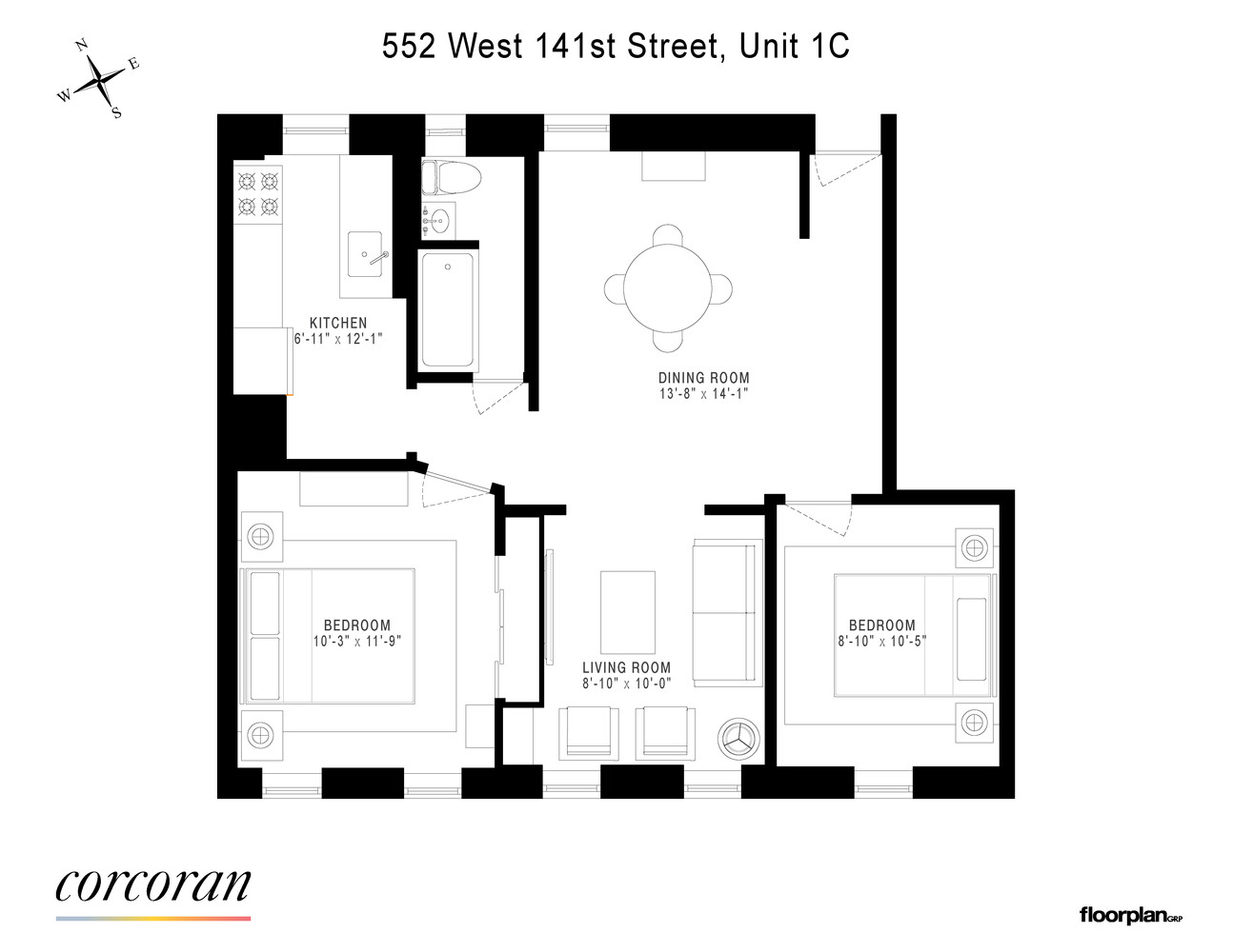 #2 photo, 552 W 141ST Street, ম্যানহাটন Hamilton Heights , NY 10031