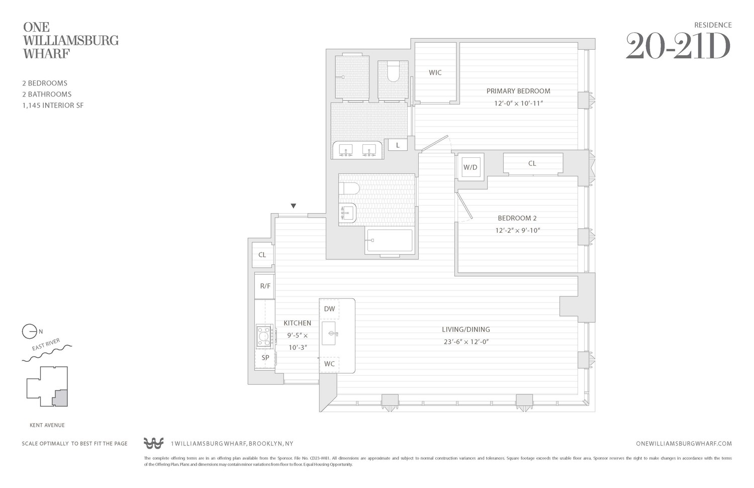 #2 photo, 480 KENT Avenue, Williamsburg , NY 11249