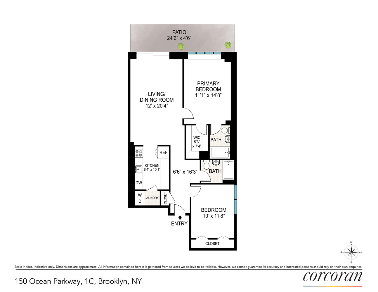 #2 photo, 150 OCEAN Parkway, ব্রুকলিন Kensington , NY 11218