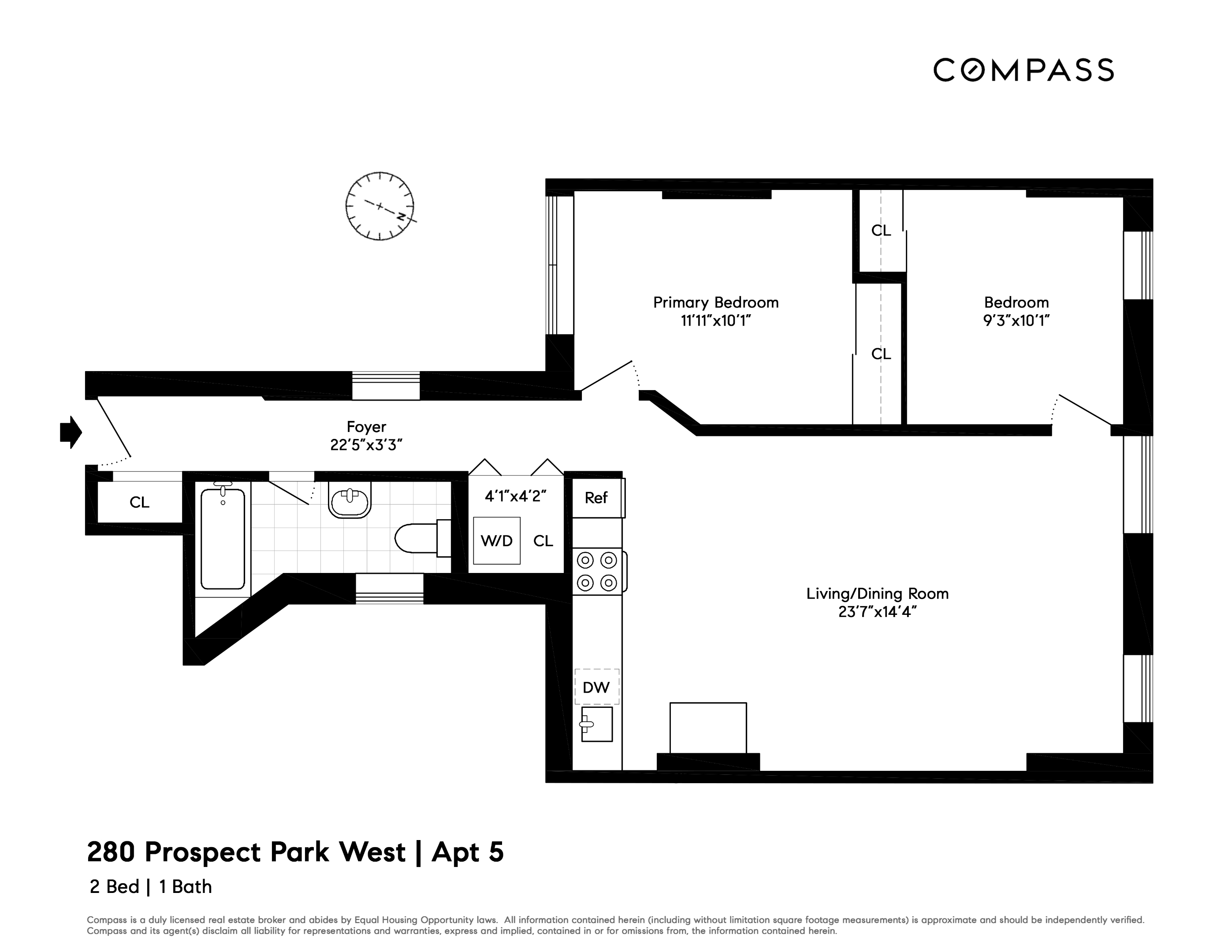 #2 photo, 280 Prospect Park W, Park Slope , NY 11215