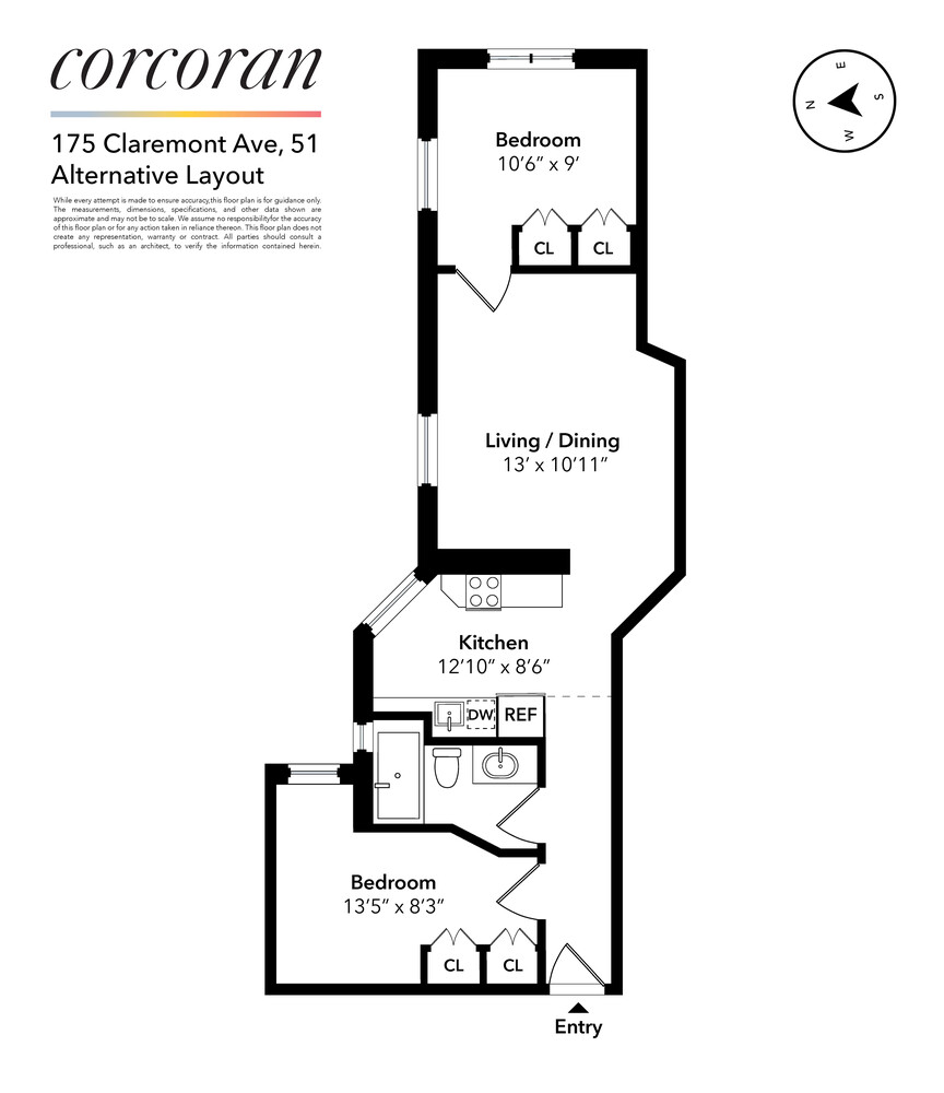 #3 photo, 175 CLAREMONT Avenue, ম্যানহাটন Morningside Heights , NY 10027