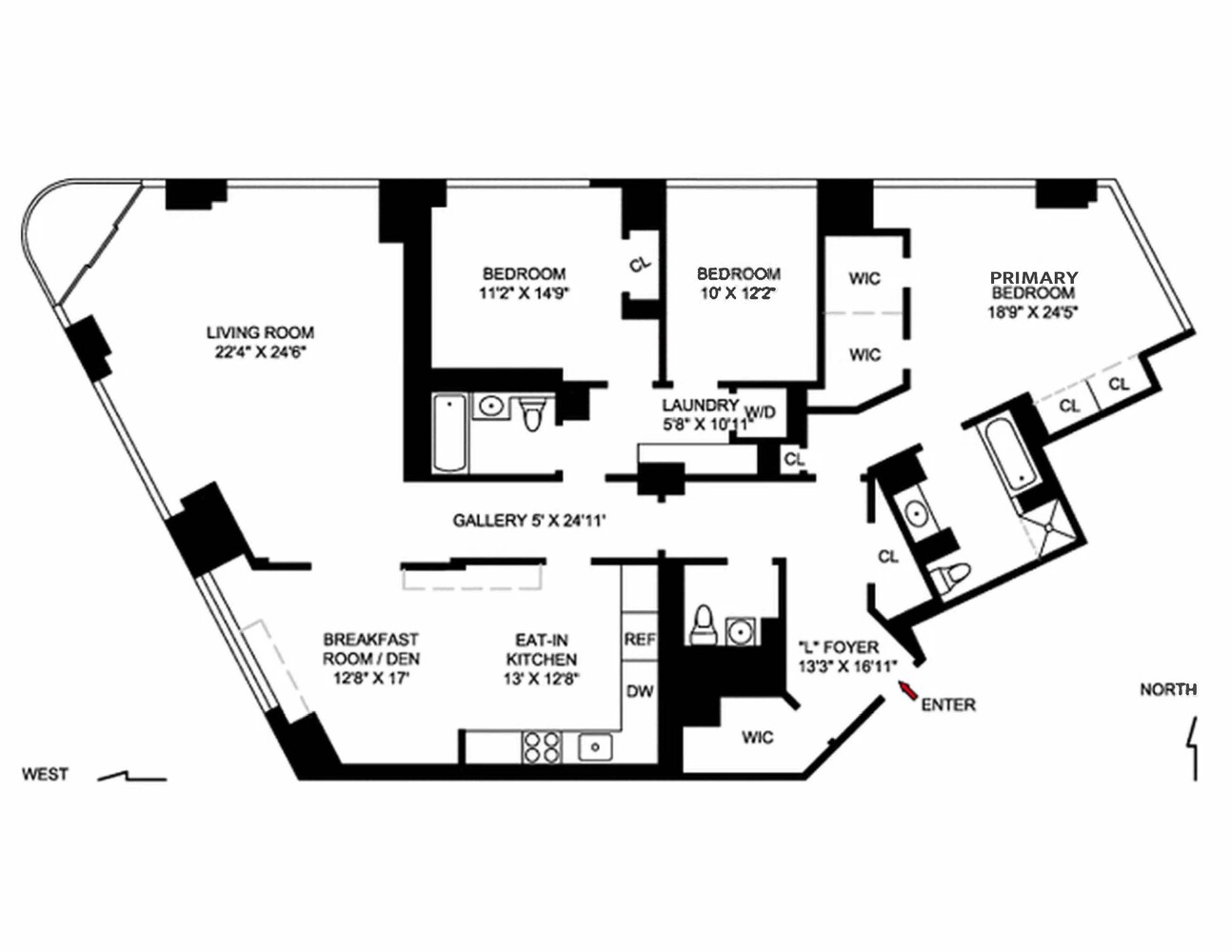 #2 photo, 272 W 107TH Street, 曼哈顿 上西城 Upper West Side , NY 10025