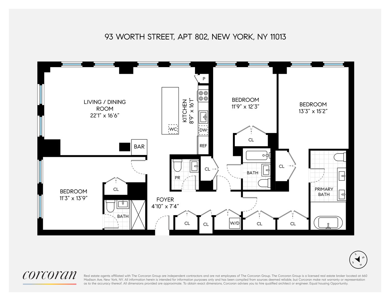 #2 photo, 93 WORTH Street, 맨해튼 Tribeca , NY 10013