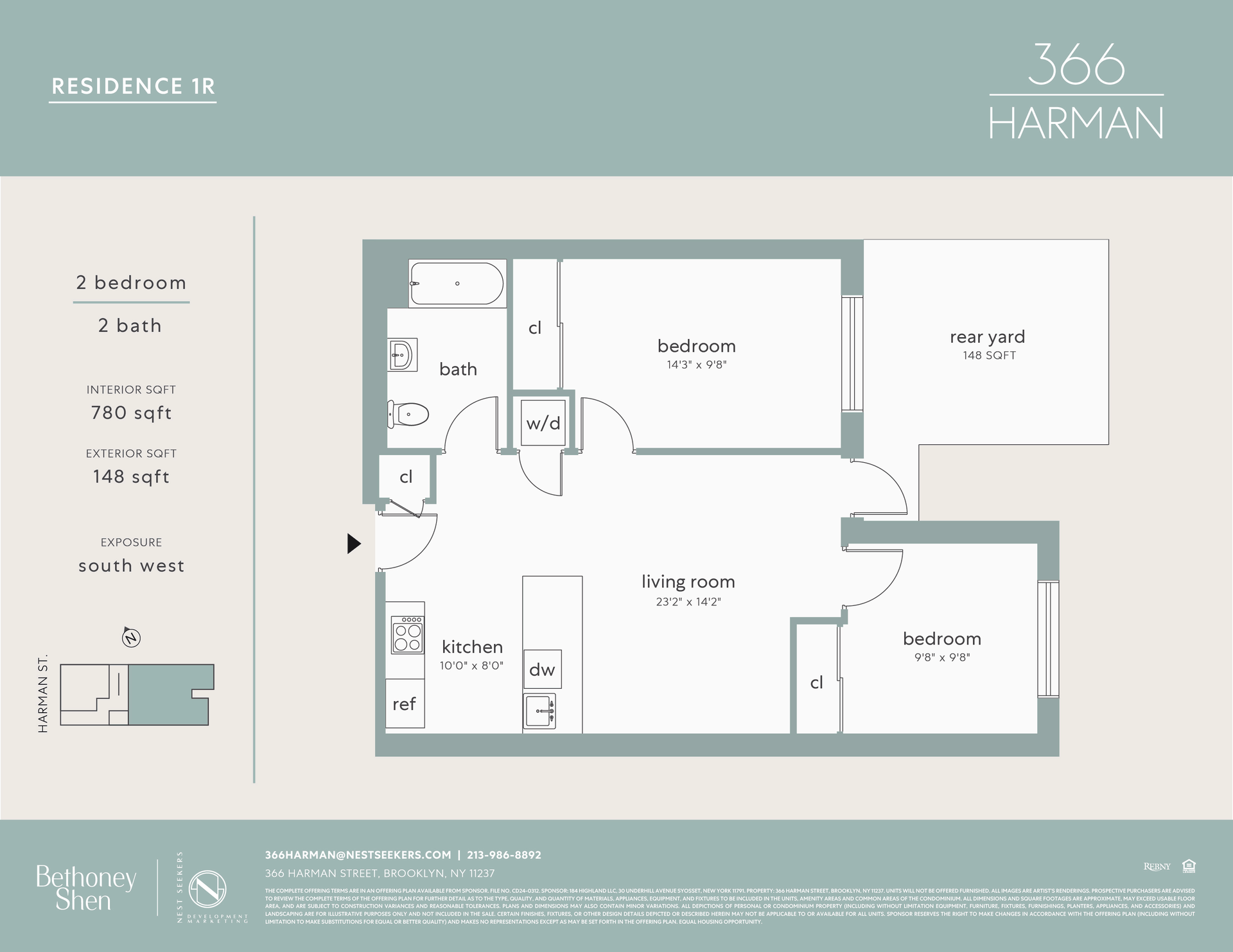 #2 photo, 366 Harman Street, Бруклин ‖ Bushwick , NY 11237