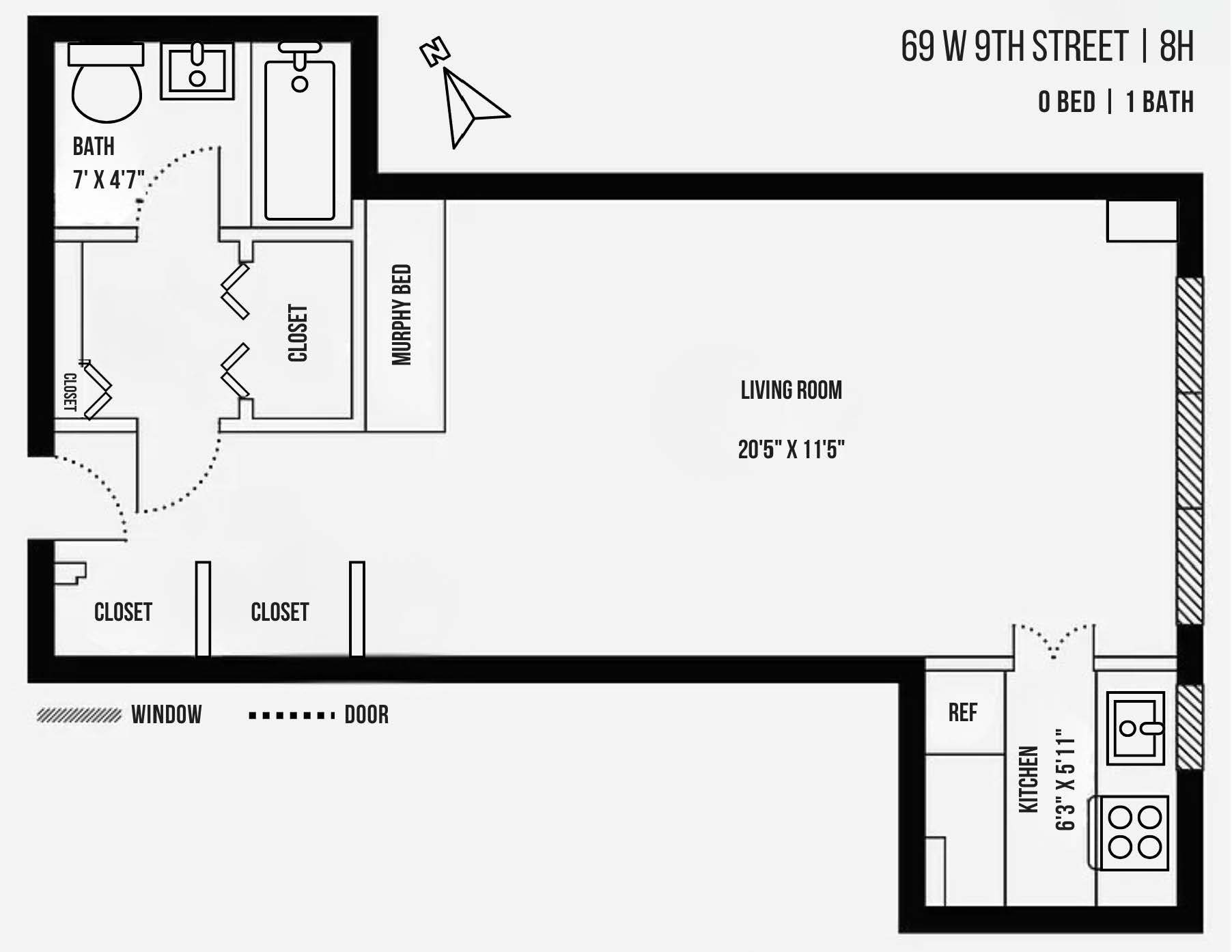 #2 photo, 69 W 9th Street, Greenwich Village , NY 10011