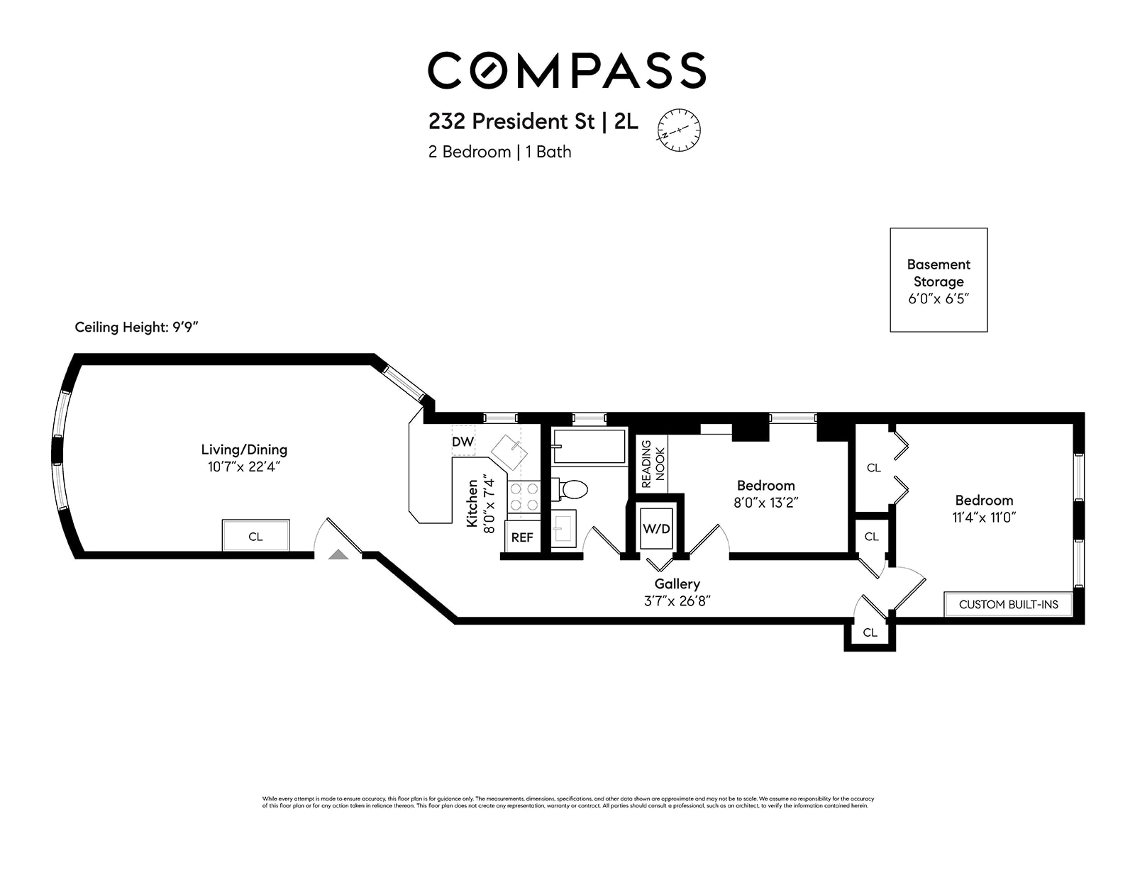 #2 photo, 232 President Street, Carroll Gardens , NY 11231