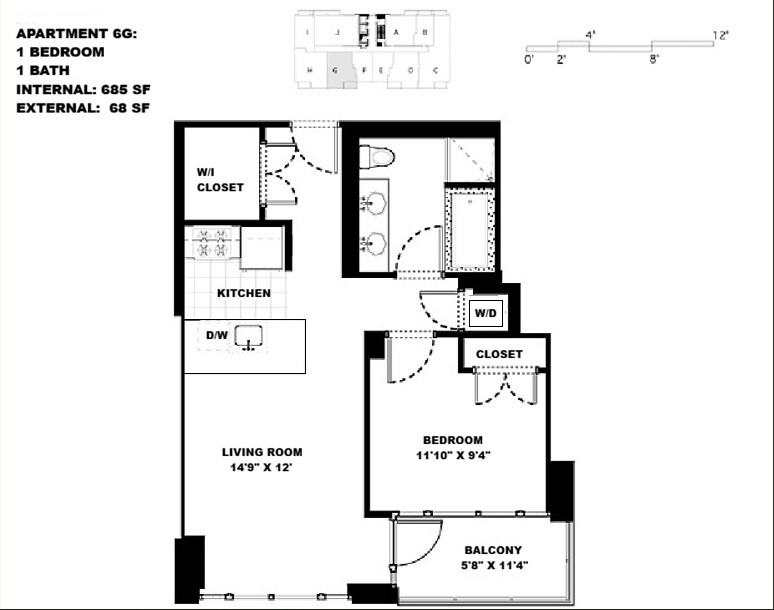 #3 photo, 350 W 53RD Street, Hell's Kitchen , NY 10019